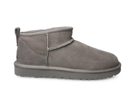 UGG Ultra Mini Grey Boots - Women s Supply