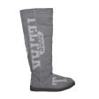 UGG X Telfar Fleece Tall Heather Grey Boots - Women s Fashion