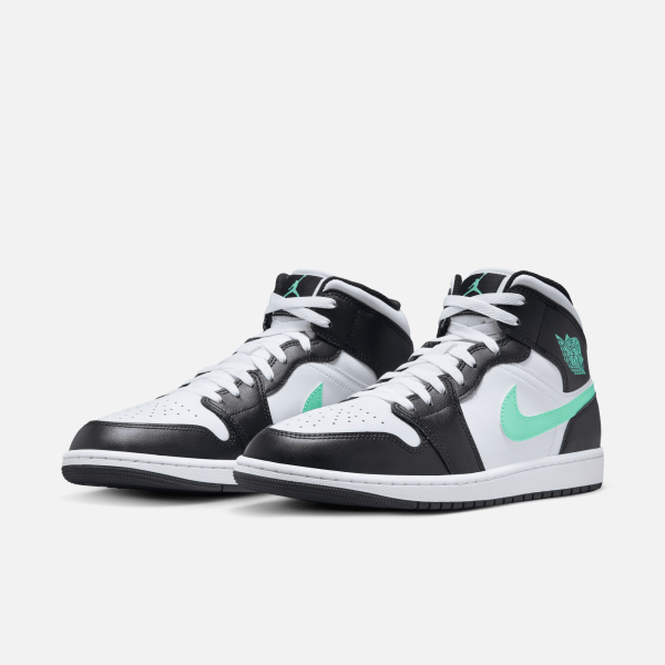 Air Jordan 1 Mid Green Glow Discount