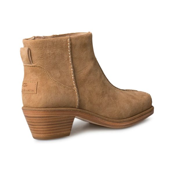 UGG X EL Block Cowboy Boot Chestnut - Women s Hot on Sale