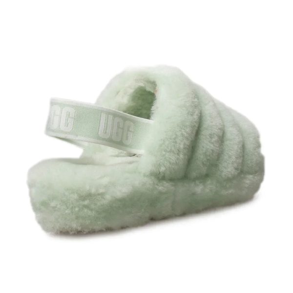 UGG Fluff Yeah Slide Retro Mint Sandals - Women s Online Hot Sale