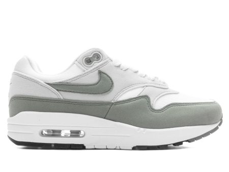 Women s Air Max 1  87 - White Light Army Neutral Grey Black For Cheap