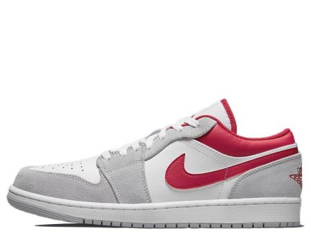 Air Jordan 1 Low SE  Light Smoke Grey Gym Red  DC6991-016 For Sale