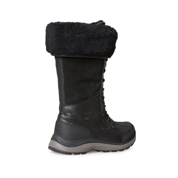 UGG Adirondack Tall III Black Black Boots - Women s Discount