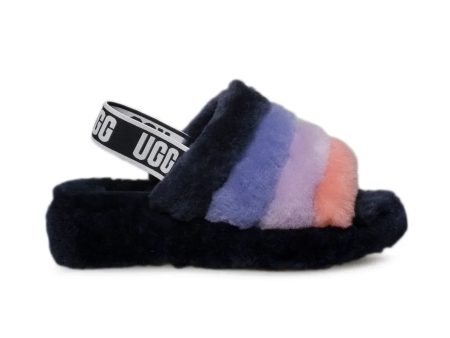 UGG Fluff Yeah Slide Starry Night Multi Slippers - Women s Fashion