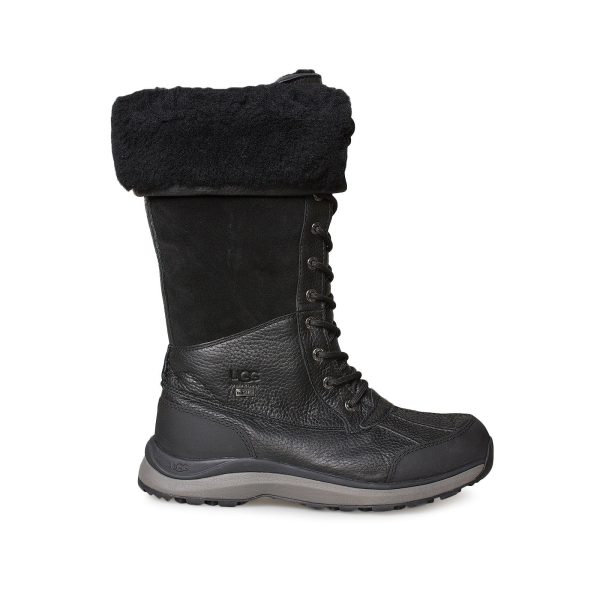 UGG Adirondack Tall III Black Black Boots - Women s Discount