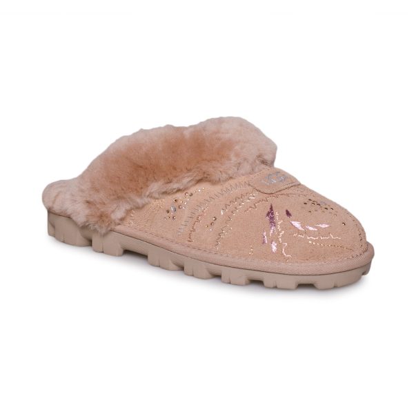 UGG Coquette Gold Burst Beachwood Slippers - Women s Discount